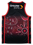 YOUTH 2025/26 Authentic On Court Indigenous Jersey - Blank