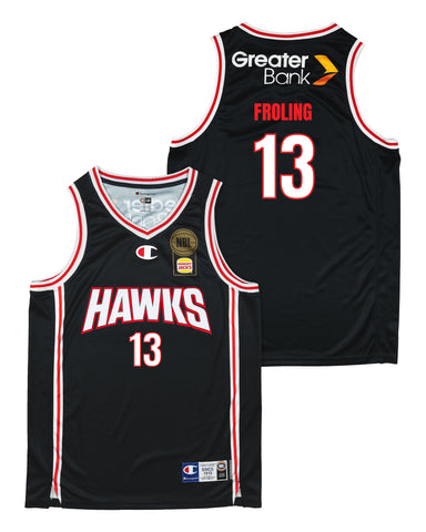 YOUTH 2025/26 Authentic On Court Home Jersey - Sam Froling #13