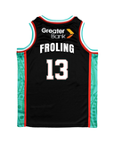 YOUTH 2026/27 Authentic On Court Home Jersey - Sam Froling #13