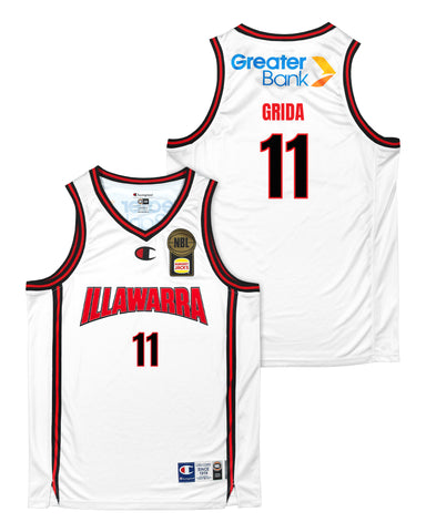 ADULT 2025/26 Authentic On Court Away Jersey - Daniel Grida #11