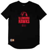 ADULT Illawarra Hawks 25/26 Courtside Lifestyle Short Sleeve T-Shirt (Men's)