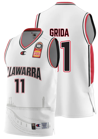 ADULT Daniel Grida 2022/23 Authentic On Court Away Jersey