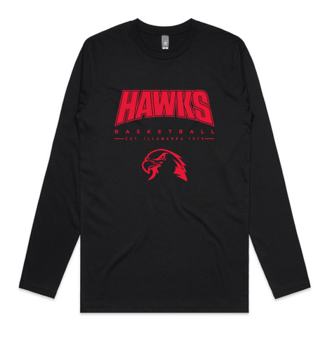 ADULT Hawks L/S T-shirt (Unisex)